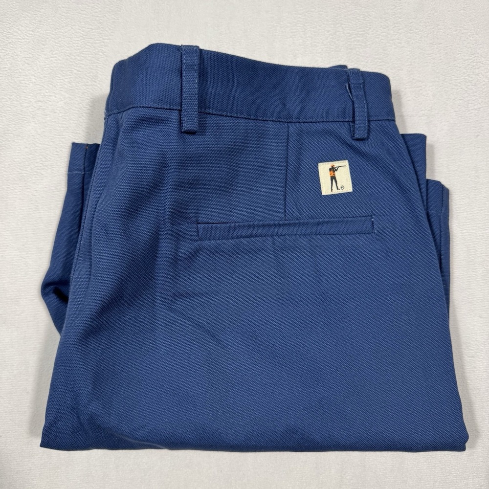 Men's Chino Blue Shorts 34x8 - Ball and Buck